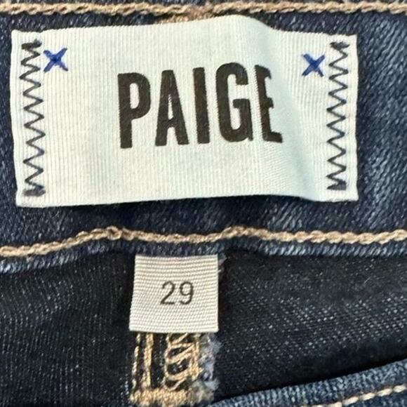 Paige Verdugo Skinny Jeans SZ 29 Women's Mid Rise Stretch Dark Wash Ankle Denim - Picture 3 of 6